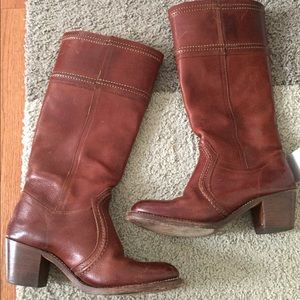 Frye “Jane 14” tall pull-on boot
